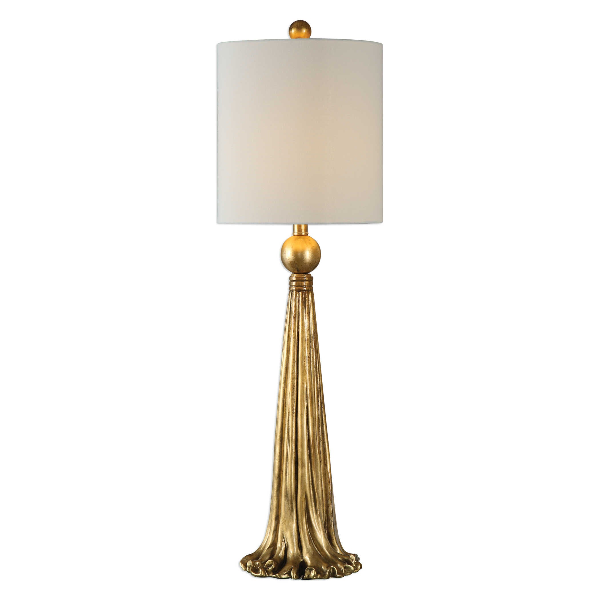 Paravani Metallic Gold Lamp – ash + co interiors