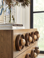 Commerce and Market Knobby 3-Drawer Accent Chest
