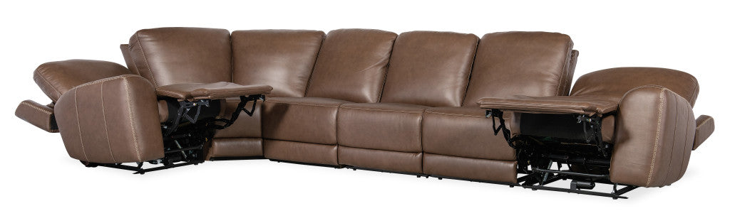 Torres 6 Piece Sectional with Power Recline & Power Headrest