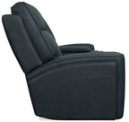 Riverton Power Gliding Console Loveseat with Power Headrest and Lumbar