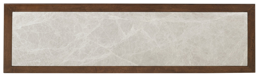 Archives Walnut Server with Marble Top