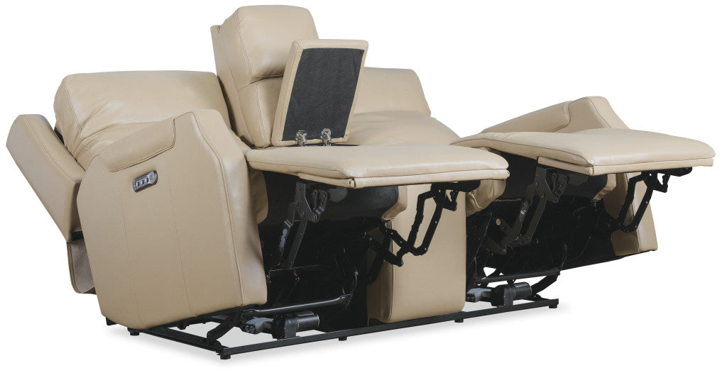 Nelson Zero Gravity Power Console Loveseat with Power Headrests and Lumbar