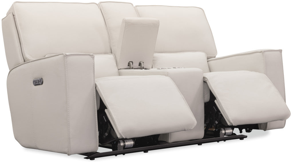 Miles Zero Gravity Console Loveseat with Power Recline & Power Headrest