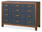Melange Geneva Accent Drawer Chest