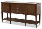 Archives Walnut Server with Marble Top