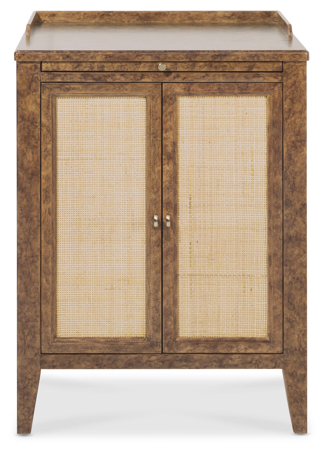 Archives Cane Two-Door Nightstand