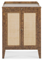 Archives Cane Two-Door Nightstand