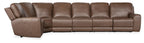Torres 6 Piece Sectional with Power Recline & Power Headrest