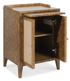 Archives Cane Two-Door Nightstand