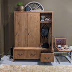 Oak Efficiency Cabinet