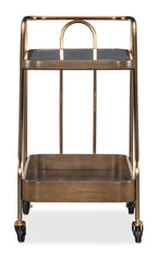 Commerce and Market Walnut Wine and Bar Cart