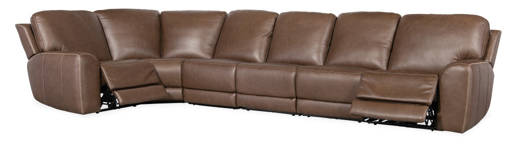Torres 6 Piece Sectional with Power Recline & Power Headrest