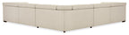 Savion Deux 5 Seat Sectional with Four Power Recliners and Six Power Headrests