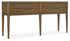 Chapman White Oak Sideboard with Travertine Top