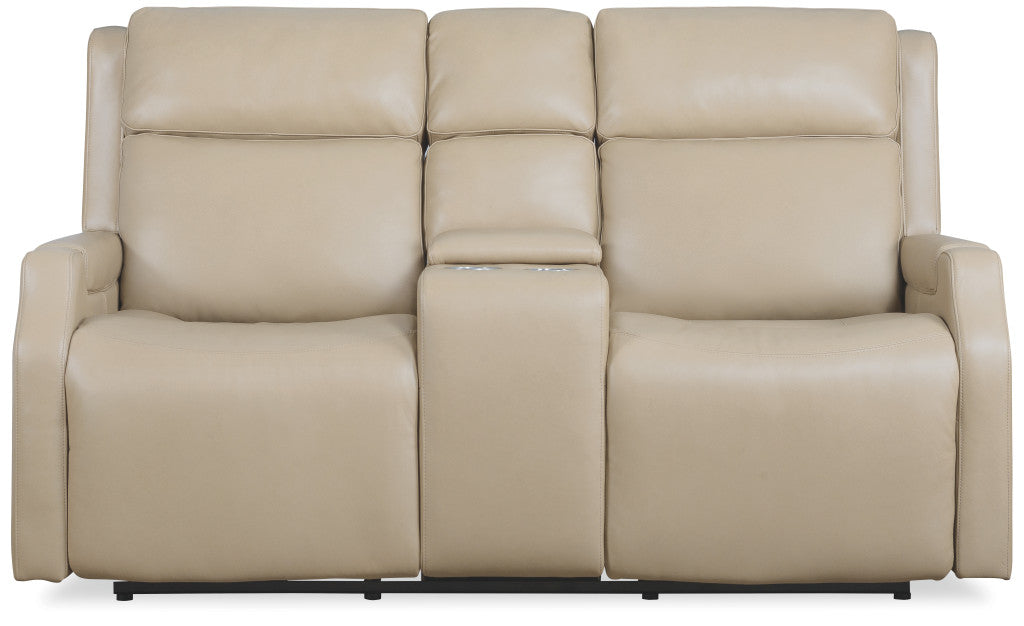 Nelson Zero Gravity Power Console Loveseat with Power Headrests and Lumbar