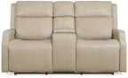 Nelson Zero Gravity Power Console Loveseat with Power Headrests and Lumbar