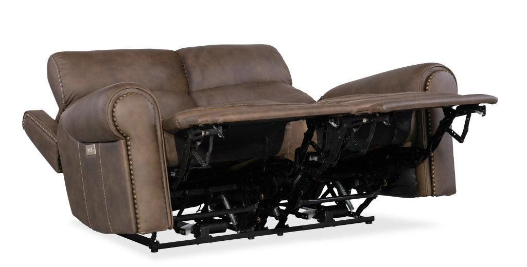 Duncan Power Loveseat with Power Headrest & Lumbar