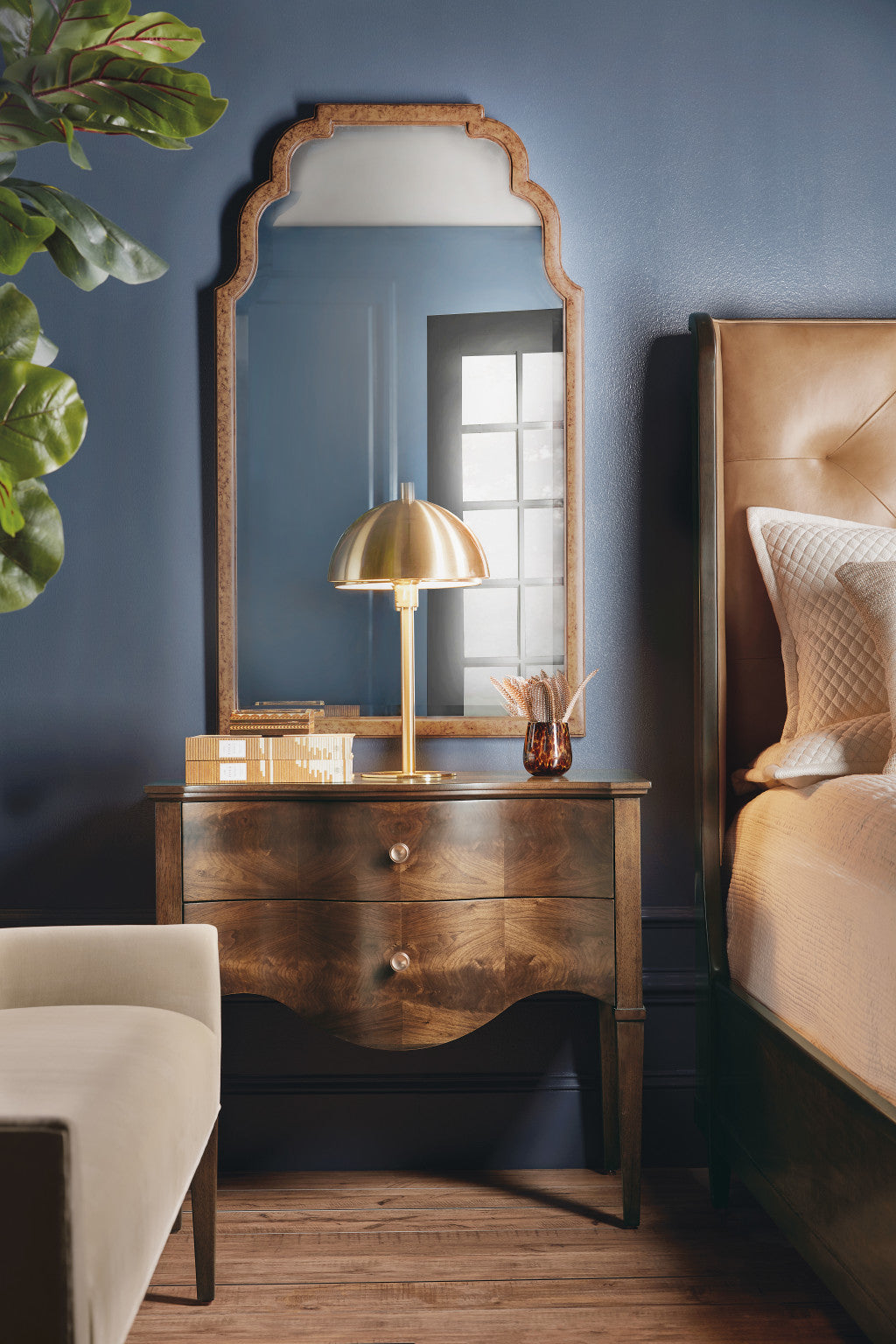 Archives Two-Drawer Nightstand