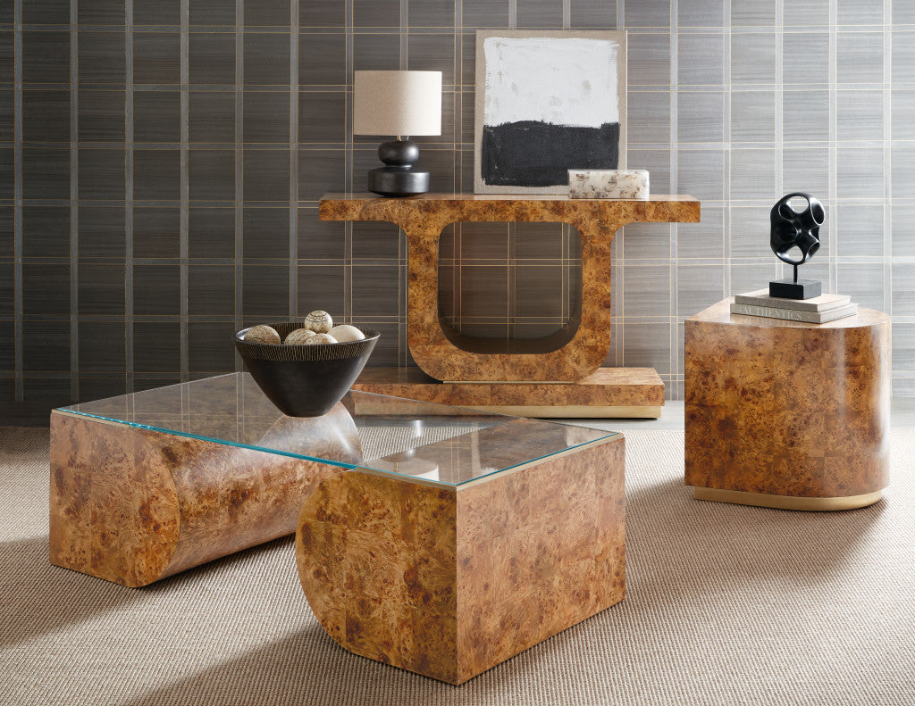 Melange Burlesque Accent Table