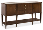 Archives Walnut Server with Marble Top