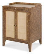 Archives Cane Two-Door Nightstand