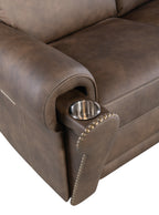 Duncan Power Loveseat with Power Headrest & Lumbar