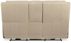 Nelson Zero Gravity Power Console Loveseat with Power Headrests and Lumbar