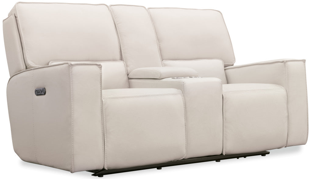 Miles Zero Gravity Console Loveseat with Power Recline & Power Headrest