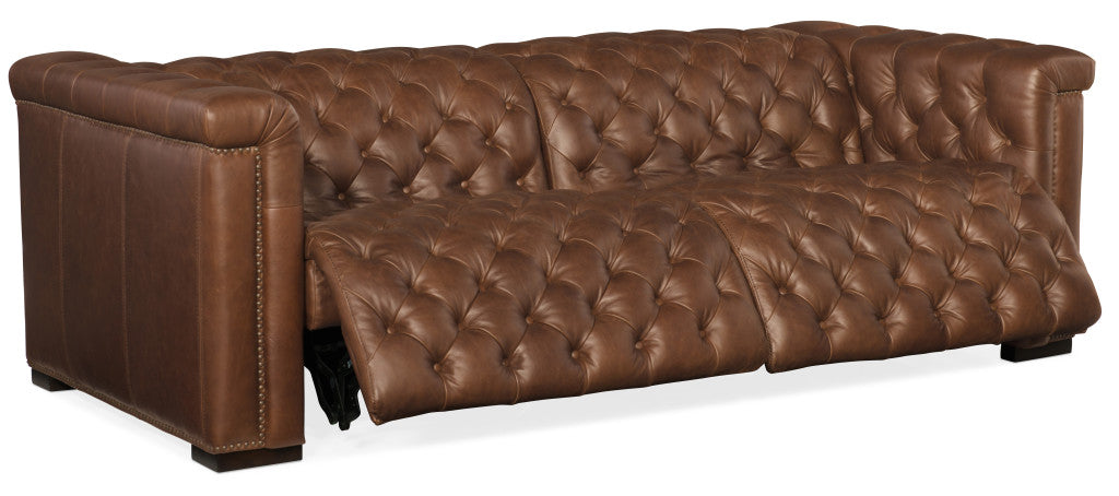 Savion 2 over 2 Sofa with Power Recline & Power Headrest