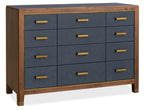 Melange Geneva Accent Drawer Chest