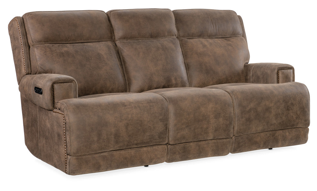 Wheeler Sofa with Power Recline & Power Headrest